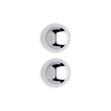 Load image into Gallery viewer, 9K White Gold Round Stud Earrings - Pobjoy Diamonds