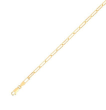 Load image into Gallery viewer, 9K Yellow Gold Ladies Paper Clip Neck Chain 3.3mm - Pobjoy Diamonds