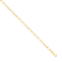 Load image into Gallery viewer, 9K Yellow Gold Ladies Paper Clip Neck Chain 3.3mm - Pobjoy Diamonds