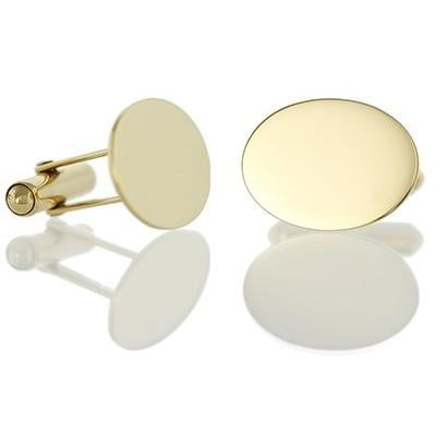 9k gold gents cufflinks from Pobjoy