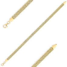 Load image into Gallery viewer, 9K Yellow Gold Panther Bracelet - Pobjoy Diamonds