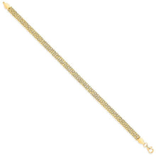 Load image into Gallery viewer, 9K Yellow Gold Panther Bracelet - Pobjoy Diamonds