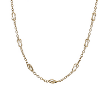 Load image into Gallery viewer, 9K Yellow Gold Ladies Infinity Style Designer Link Necklace