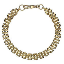 Load image into Gallery viewer, 9K Yellow Gold Ladies Panther Bracelet - Pobjoy Diamonds