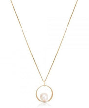 Load image into Gallery viewer, Cultured Akoya Sea Pearl &amp; 18K Gold Pendant Necklace - Pobjoy Diamonds
