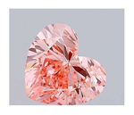 Fancy Intense Pink Heart Shape Lab Grown Diamond 3.10 Carat - Pobjoy Diamonds