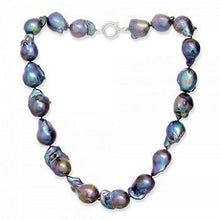 Load image into Gallery viewer, Large Black Freshwater Pearl Necklace - Pobjoy Diamonds