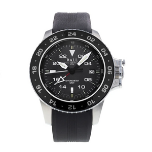 BALL Engineer Hydrocarbon Chronometer Watch - Black Dial & Bezel - 2018