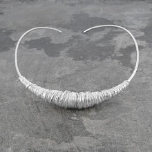 Load image into Gallery viewer, Handmade Silver Wire Wrap Choker - Pobjoy Diamonds
