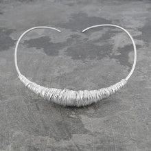 Load image into Gallery viewer, Handmade Silver Wire Wrap Choker - Pobjoy Diamonds