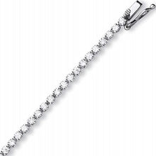 Load image into Gallery viewer, 18K White Gold Diamond Tennis Bracelet 5.00 CTW H/Si - Pobjoy Diamonds