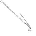 Child's SIlver Padlock Bracelet - Pobjoy Diamonds