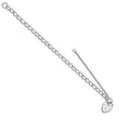Child's SIlver Padlock Bracelet - Pobjoy Diamonds