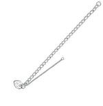 Child's SIlver Padlock Bracelet - Pobjoy Diamonds
