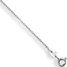Load image into Gallery viewer, White  Gold Love Heart Pendant &amp; Chain - Pobjoy Diamonds