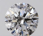 18K White/Yellow Gold 0.40 Carat Solitaire Diamond Stud Earrings H/Si1 - Pobjoy Diamonds