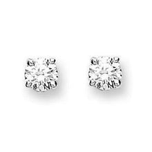 Load image into Gallery viewer, 9K White Gold 0.15 CTW  Diamond Stud Earrings - Pobjoy Diamonds