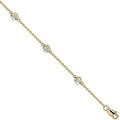 18K Yellow Gold Diamond Bracelet 0.20 Carat - Pobjoy Diamonds