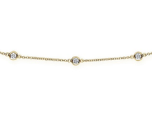 Load image into Gallery viewer, Yard of Diamonds 18K Yellow Gold  Necklace - 1.00 CTW - Pobjoy Diamonds