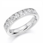 Channel Set Mixed Cut Diamond Full Eternity 3.00 Carat - Pobjoy Diamonds