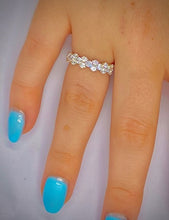 Load image into Gallery viewer, 18K Rose Gold 1.50 CTW Round Cut Diamond Full Eternity - SAMPLE RING - Pobjoy Diamonds