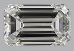 18K Gold Emerald & Round Cut 1.50 CTW Diamond Engagement Ring - G/Si - Pobjoy Diamonds