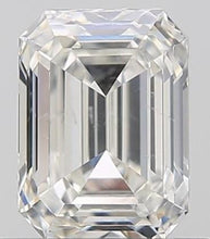 Load image into Gallery viewer, 950 Platinum Emerald Cut Solitaire Ring With Side Baguettes 0.90 CTW- G/Si1 - Pobjoy Diamonds