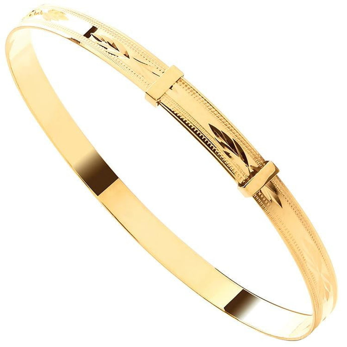 Gold Expandable Bracelet - Pobjoy Diamonds