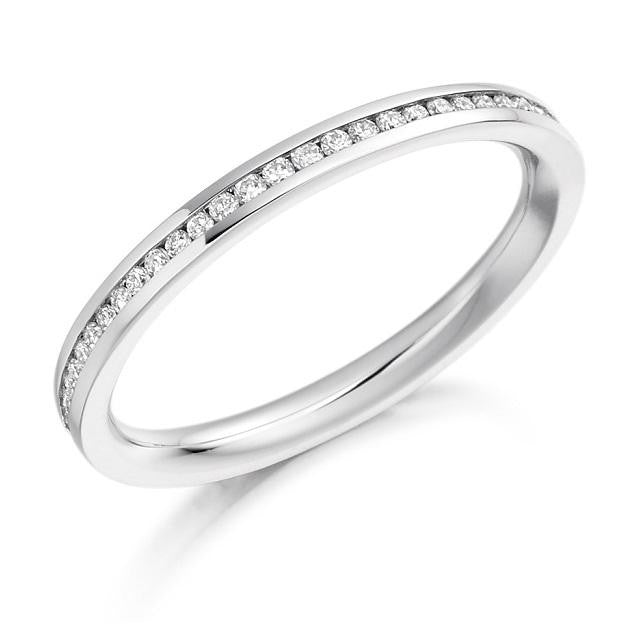 Channel Set Diamond Full Eternity 0.33 Carat - Pobjoy Diamonds