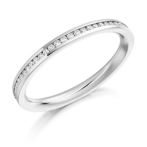 Channel Set Diamond Full Eternity 0.33 Carat - Pobjoy Diamonds