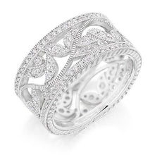 Load image into Gallery viewer, Retro Vintage Style Diamond Full Eternity 1.25 Carat - Pobjoy Diamonds