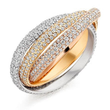 Load image into Gallery viewer, Pave Set Diamond Russian Style Full Eternity 2.00 Carat - Pobjoy Diamonds