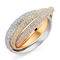 Pave Set Diamond Russian Style Full Eternity 2.00 Carat - Pobjoy Diamonds