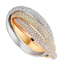 Load image into Gallery viewer, Pave Set Diamond Russian Style Full Eternity 2.00 Carat - Pobjoy Diamonds