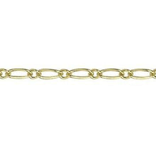 Load image into Gallery viewer, 9K Yellow Gold Ladies 2.5mm Figaro Neck Chain - Pobjoy Diamonds