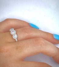 Load image into Gallery viewer, 18K White Gold 1.10 CTW Diamond Trilogy Ring F-G/VS - Pobjoy Diamonds