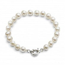 Load image into Gallery viewer, Freshwater Pearl Single Strand Bracelet 7mm - Pobjoy Diamonds