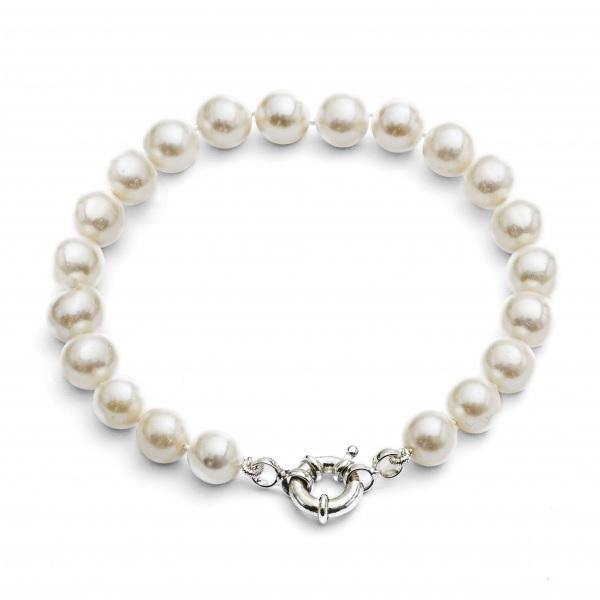 Freshwater Pearl Single Strand Bracelet 7mm - Pobjoy Diamonds