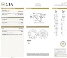 Load image into Gallery viewer, 950 Platinum 1.25 Carat Solitaire Diamond Ring F/VS2 - Avignon - Pobjoy Diamonds