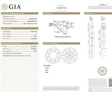 Load image into Gallery viewer, 18K White Gold 2.28 Carat Solitaire Round Brilliant Cut Diamond Ring G/VVS2 - Pobjoy Diamonds