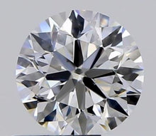 Load image into Gallery viewer, 18K White Gold Round Cut Solitaire Ring With Baguettes 0.66 CTW - G/Si1 - Pobjoy Diamonds
