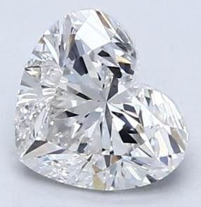 18K Gold Heart Shape & Diamond Set Ring 1.35 CTW - G/VS2 - Pobjoy Diamonds