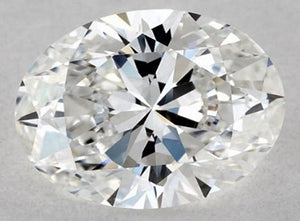 950 Platinum 1.02 Carat Oval Solitaire Diamond Engagement Ring E/VS1 - Amalfi - Pobjoy Diamonds