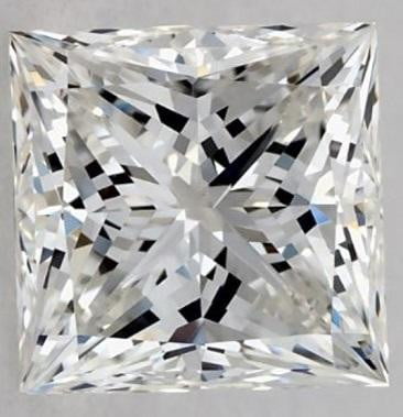 18K White Gold Princess Cut Solitaire Diamond Ring 1.50 Carat - G/VVS2 - Pobjoy Diamonds