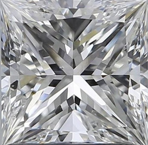 Princess Cut Diamond & Sapphire Halo Diamond Ring - Pobjoy Diamonds