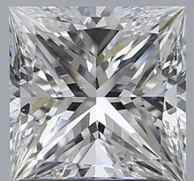 Load image into Gallery viewer, 18K White Gold Princess Cut Solitaire Diamond Ring 1.20 Carat - F/VS2 - Pobjoy Diamonds