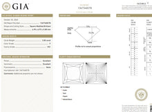 Load image into Gallery viewer, 18K White Gold Princess Cut Solitaire Diamond Ring 2.00 Carat - F/VS1 - Pobjoy Diamonds