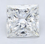18K White Gold Princess Cut Solitaire Diamond Ring 2.00 Carat - F/VS1 - Pobjoy Diamonds