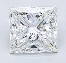 Load image into Gallery viewer, 18K White Gold Princess Cut Solitaire Diamond Ring 2.00 Carat - F/VS1 - Pobjoy Diamonds