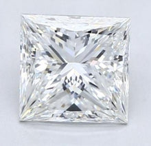 Load image into Gallery viewer, 18K White Gold Princess Cut Solitaire Diamond Ring 2.64 Carat - F/VS2 - Pobjoy Diamonds